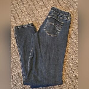 Lnwot White House Black Market Jeans Sz 4 Reg Slim. Dark Wash.